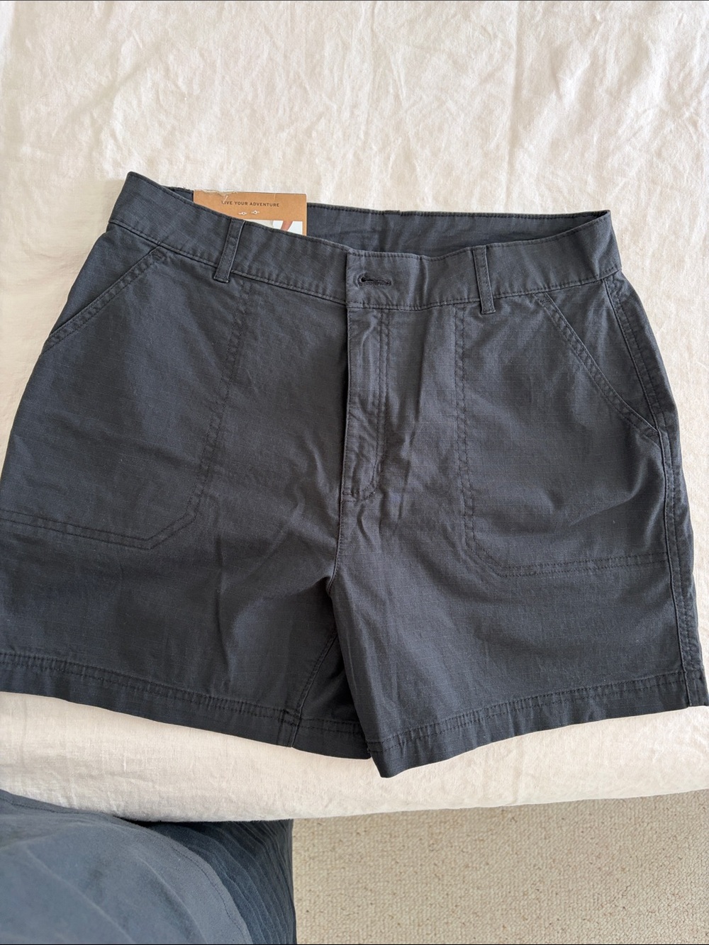 Women’s Eddie Bauer Casual Cotton Shorts - Charcoal